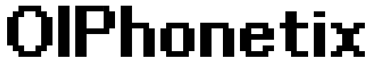 01Phonetix Font Image