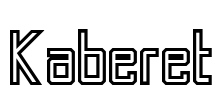 Kaberet Font Image