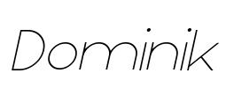 Dominik Font Image
