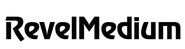 RevelMedium Font Image