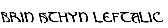 Brin Athyn Leftalic