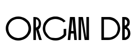Organ DB Font Image