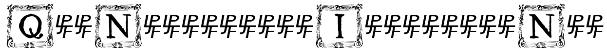 QuaNauticale_Initials_No3 Font Image