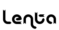 Lenta Font Image