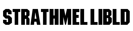 StrathmelliBld Font Image