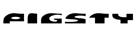 PIGSTY Font Image