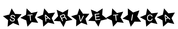 Starvetica Font Image