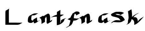 Lantfnask Font Image