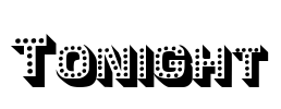 Tonight Font Image