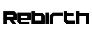 Rebirth Font Image