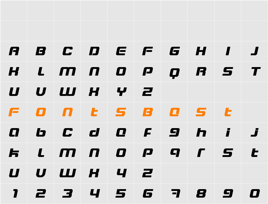 Blaster Eternal Character Map