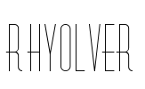 RhyOlver Font Image
