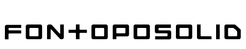 FontopoSOLID