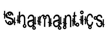 Shamantics Font Image
