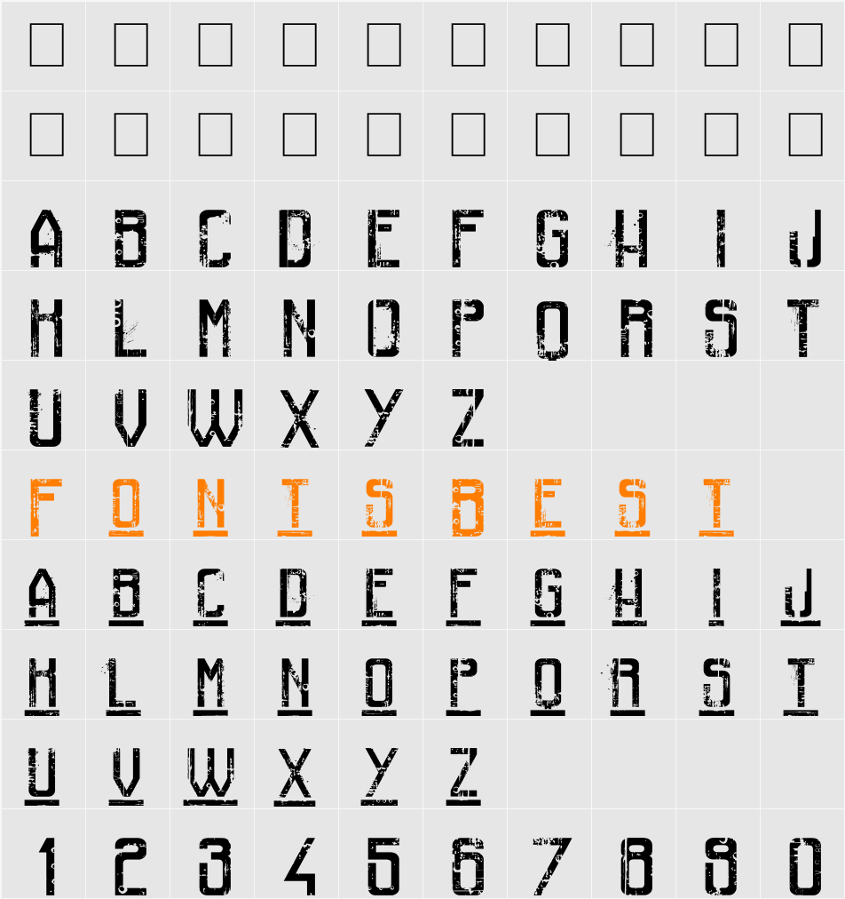Railway To Hells Character Map
