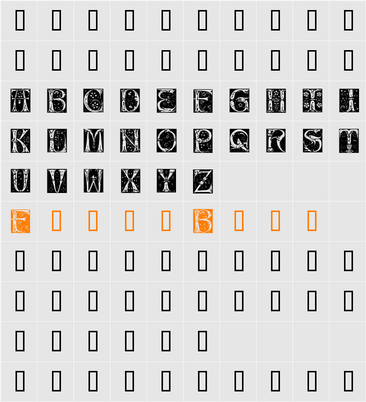 Jugend Character Map