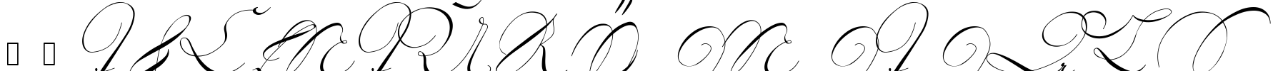 18th Century Initials Font Image
