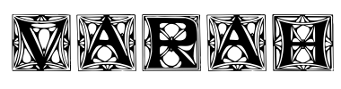 Varah Font Image