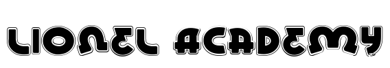 Lionel Academy Font Image