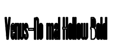 Venus-Normal Hollow Bold