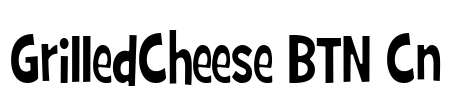 GrilledCheese BTN Cn Font Image