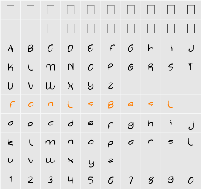 reflection Character Map
