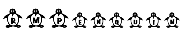 RMPenquin Font Image