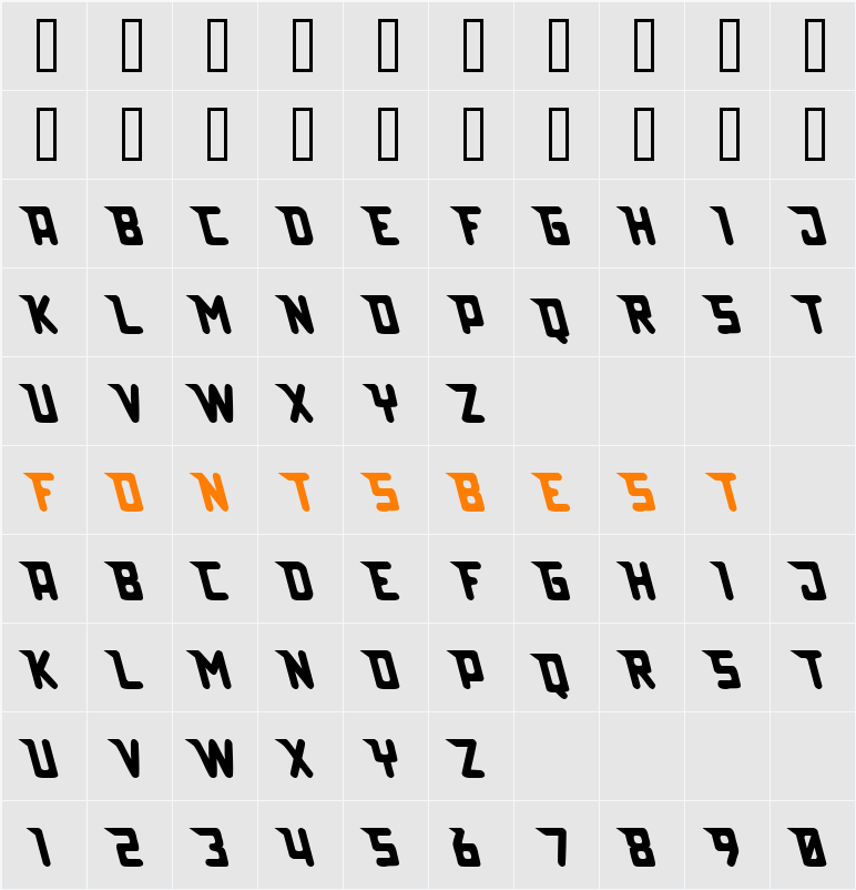 Lazerbeam surprise Character Map