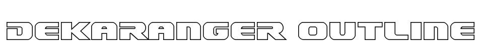 Dekaranger Outline