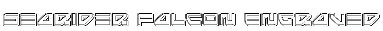 Searider Falcon Engraved