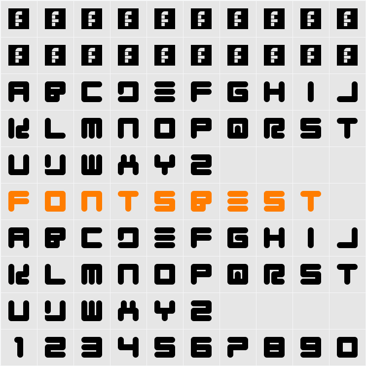 Quickfyr Character Map