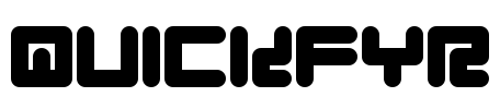 Quickfyr Font Image