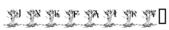 JNKFAIRY5 Font Image