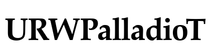 URWPalladioT