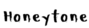 Honeytone Font Image