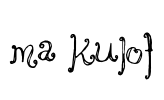 MA Kulot Font Image