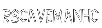 RSCavemanHC Font Image