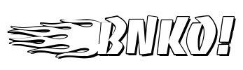 Bnko! Font Image