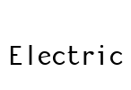Electric Font Image