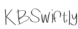 KBSwiftly Font Image