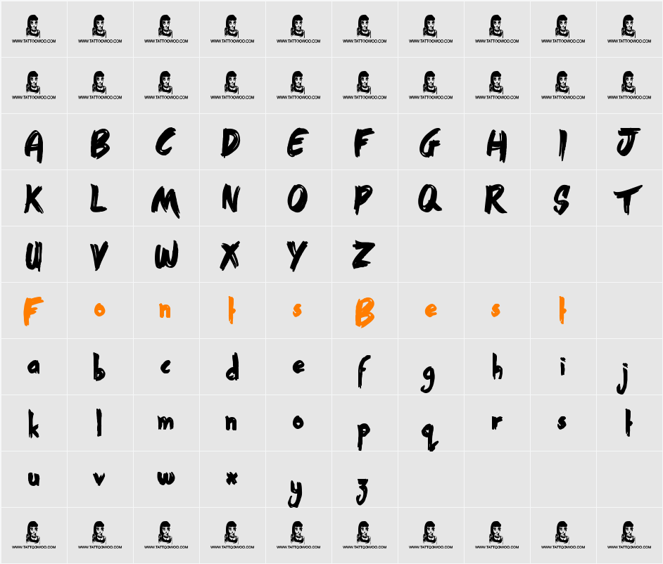 Street Sound Character Map