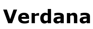 Verdana