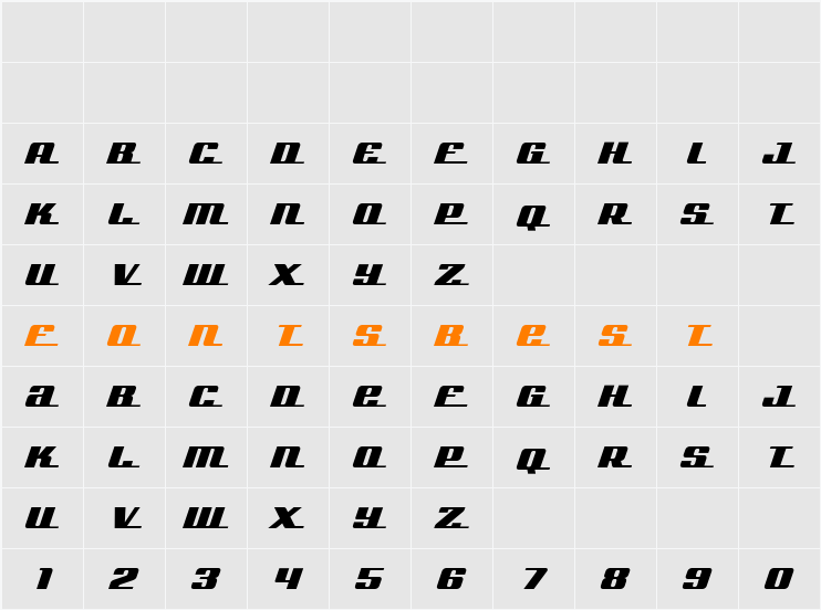 Global-SmallCapsScript Character Map