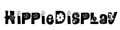 HippieDisplay Font Image