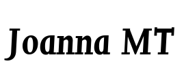 Joanna MT Font Image