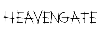 HeavenGate Font Image