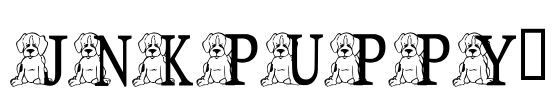 JNKPUPPY2 Font Image