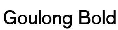 Goulong Bold Font Image