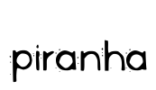 Piranha Font Image