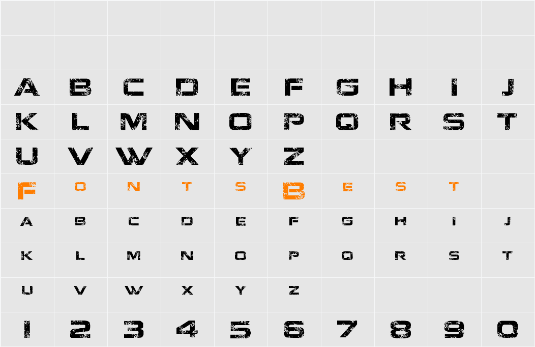 Jacinto Sans Character Map